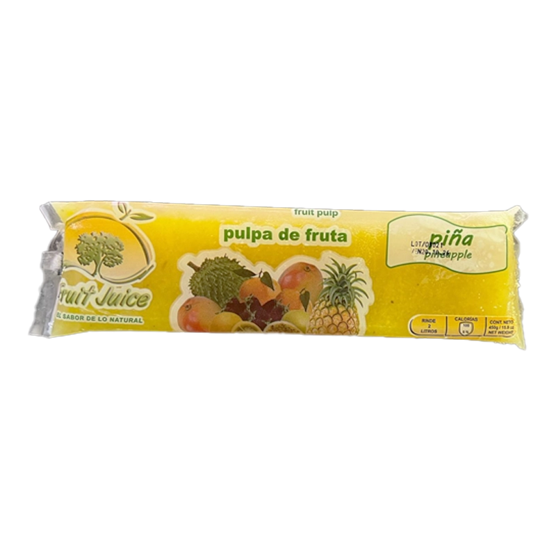 PULPA DE FRUTA PIÑA FRUIT JUICE X 450 GR